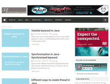 Tablet Screenshot of javainstance.com